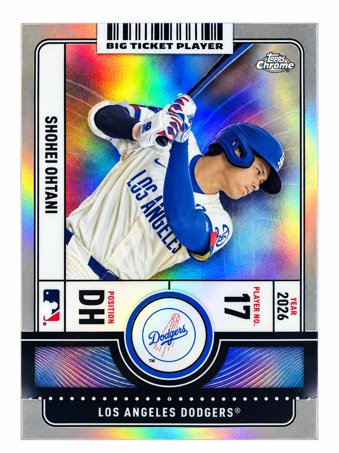 Shohei Ohtani · Topps Chrome Big Ticket Player