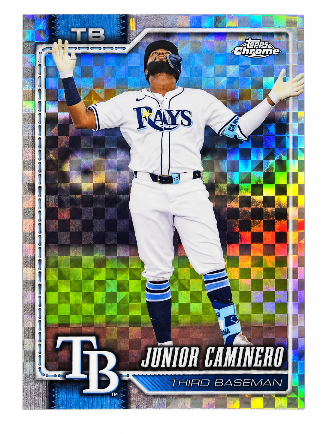 Junior Caminero · Topps Chrome