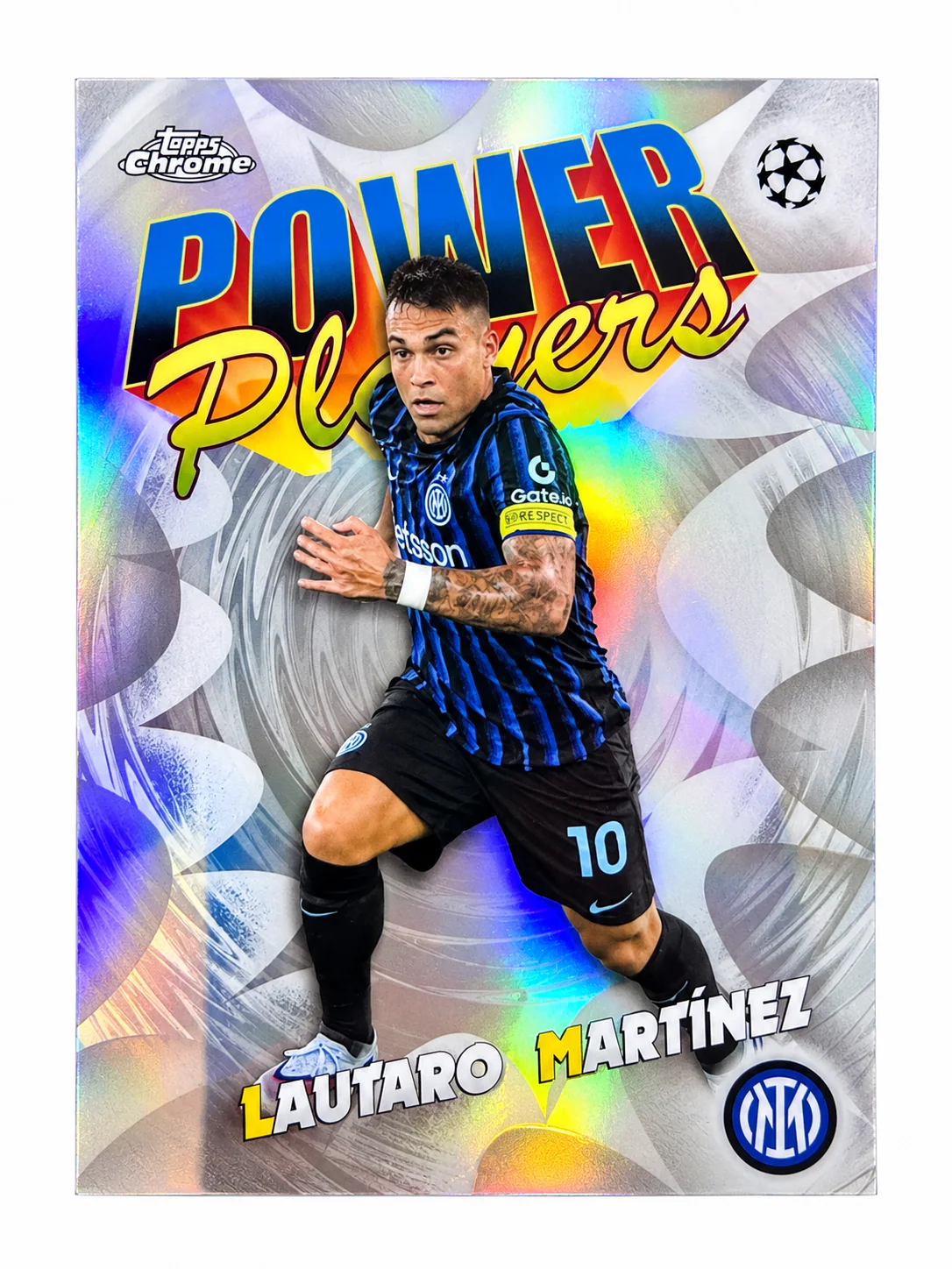Lautaro Martínez · Topps Chrome Power Players