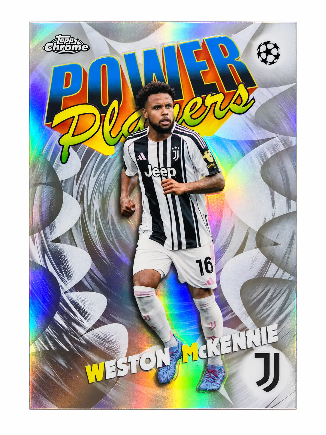 Weston McKennie · Topps Chrome Power Players