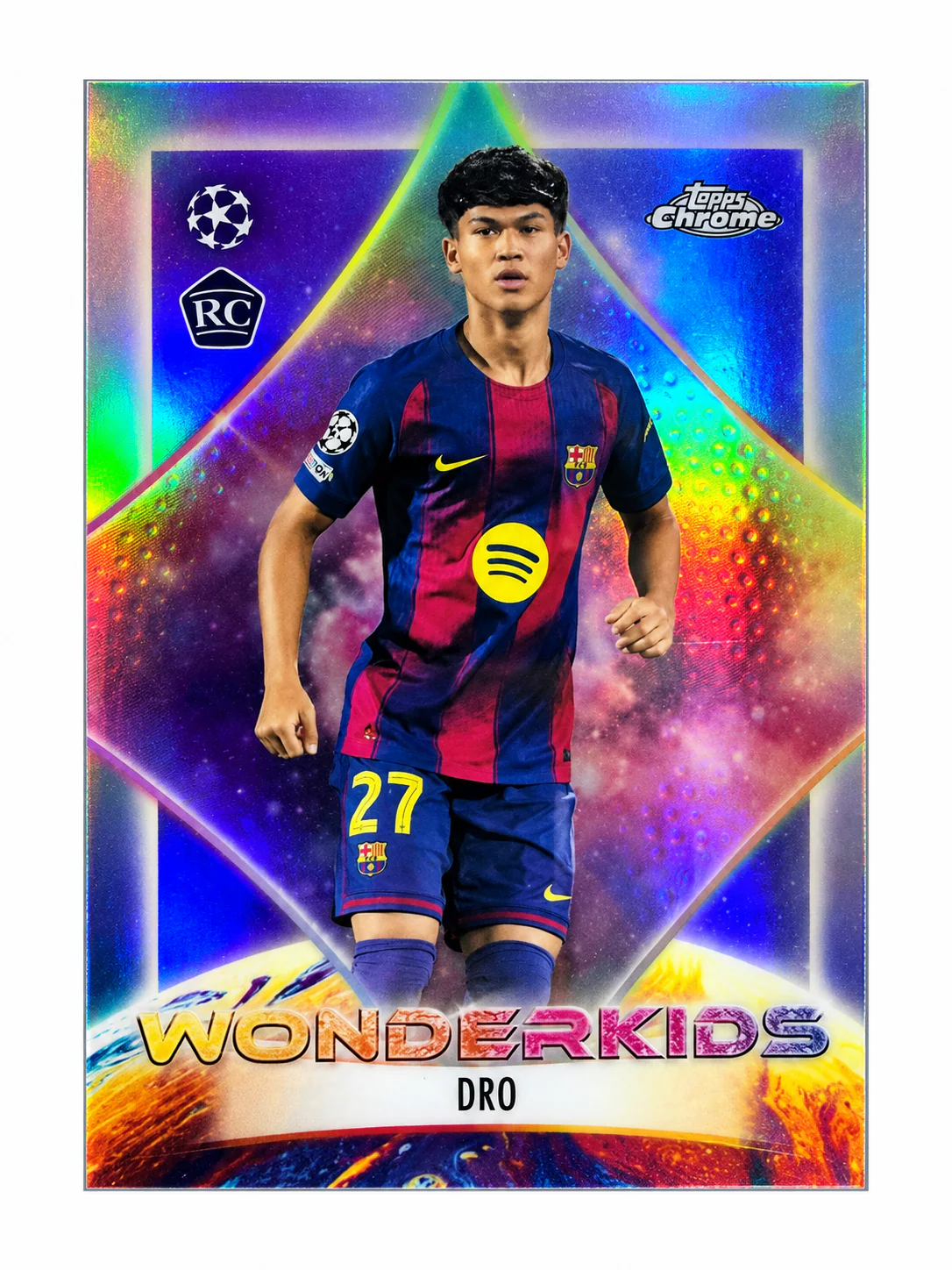 Dro · Topps Chrome Wonderkids RC