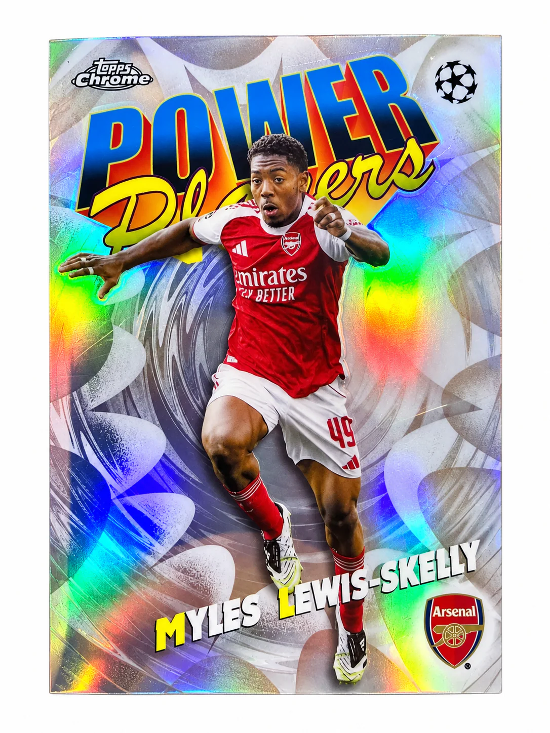 Myles Lewis-Skelly · Topps Chrome Power Players