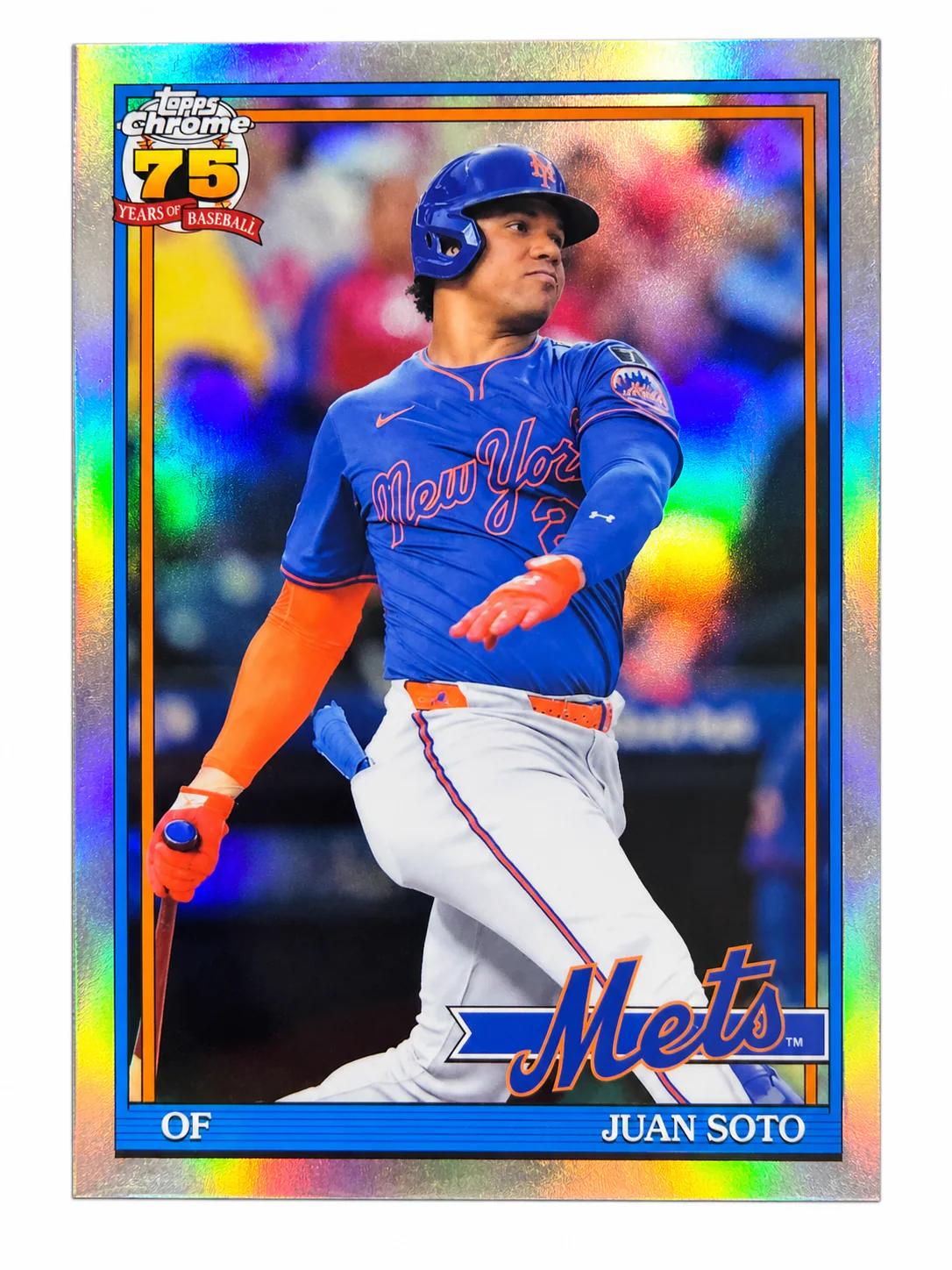 Juan Soto · Topps Chrome 75 Years of Baseball