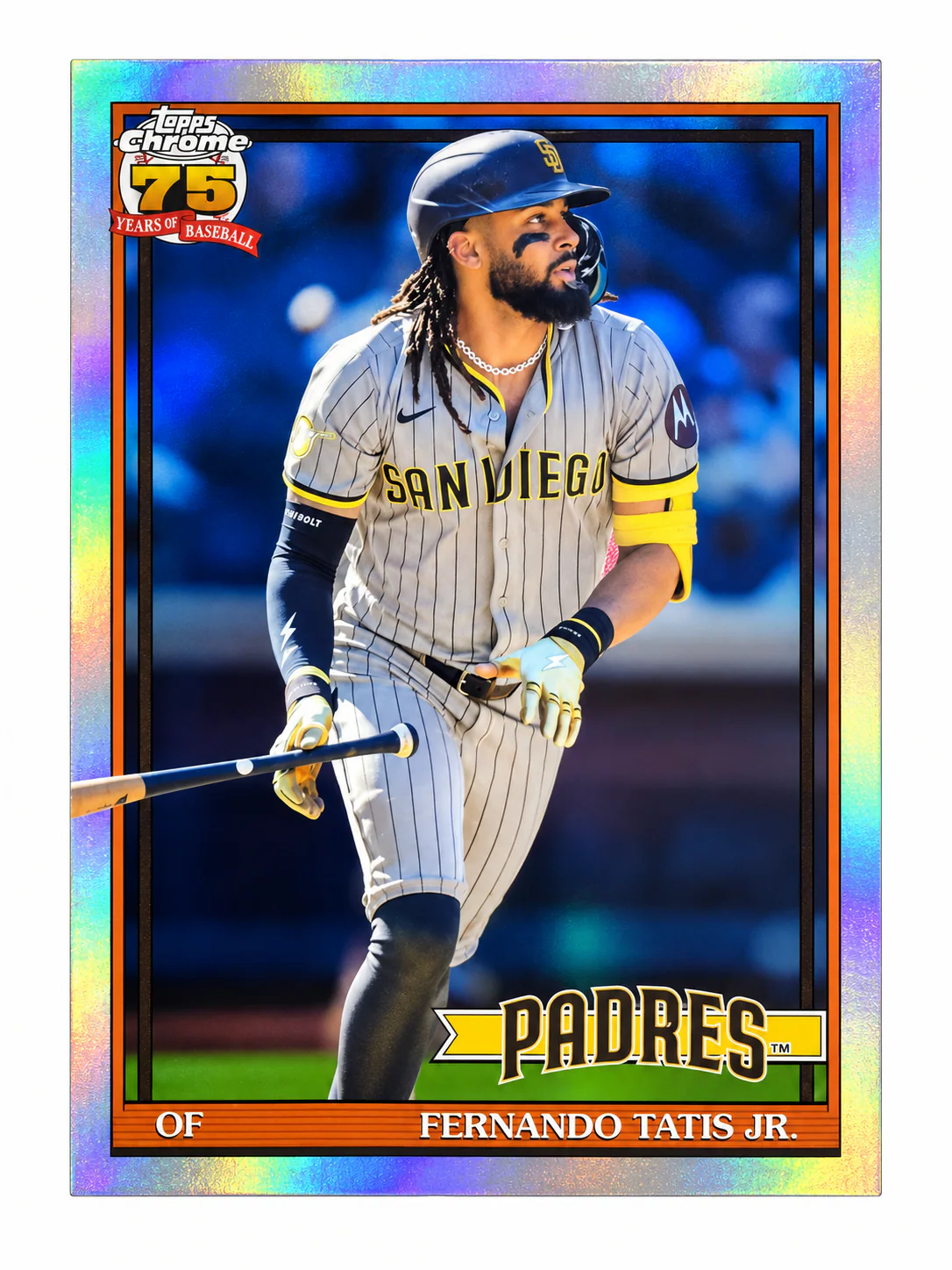 Fernando Tatis Jr. · Topps Chrome 75 Years of Baseball