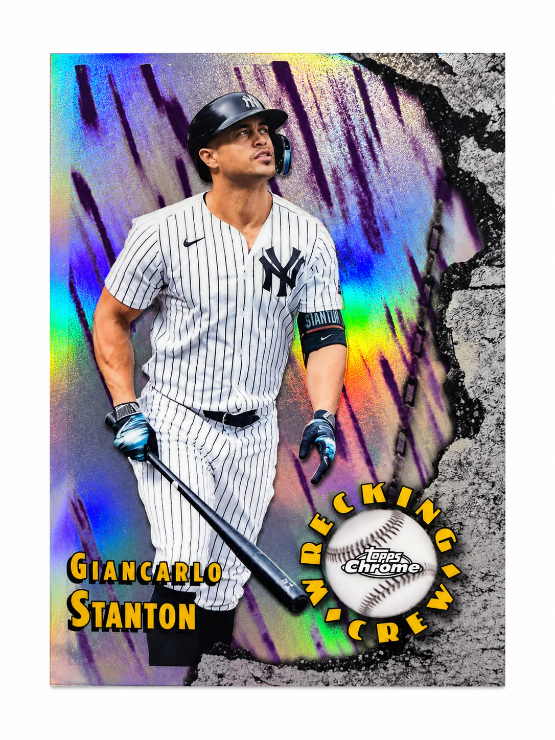 Giancarlo Stanton · Topps Chrome Wrecking Crew