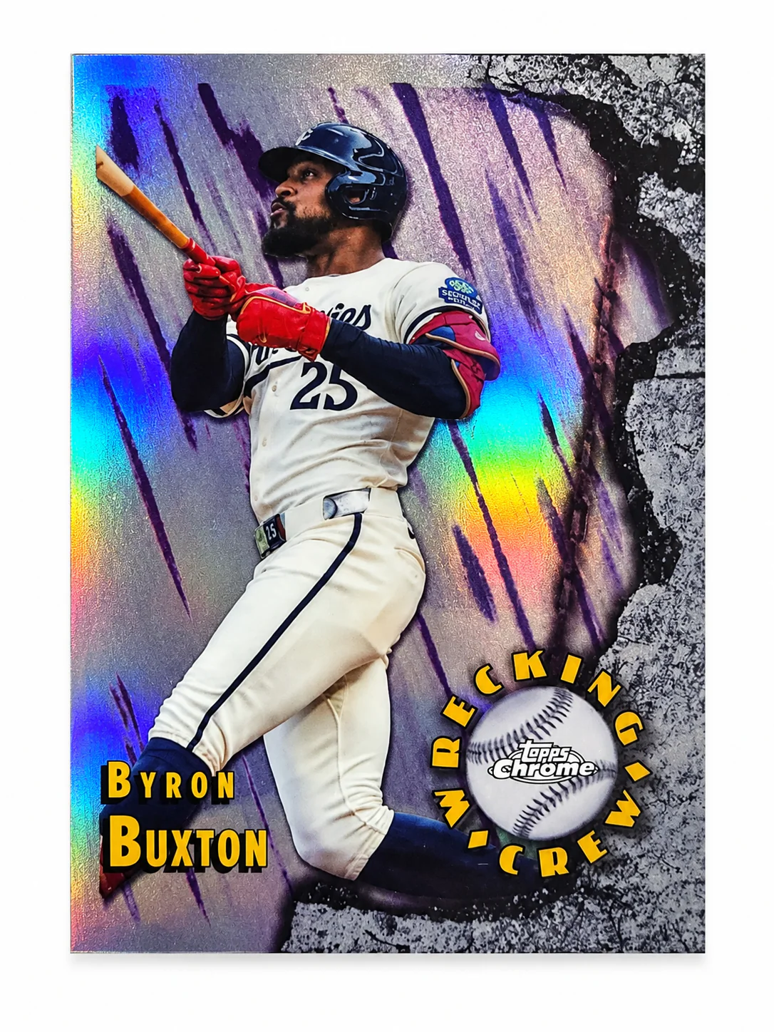 Byron Buxton · Topps Chrome Wrecking Crew