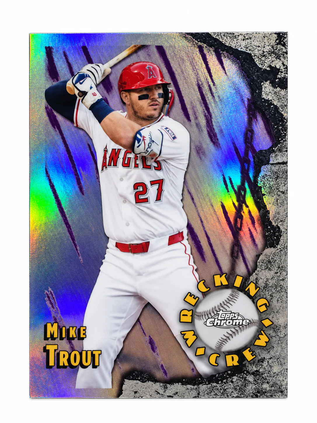 Mike Trout · Topps Chrome Wrecking Crew