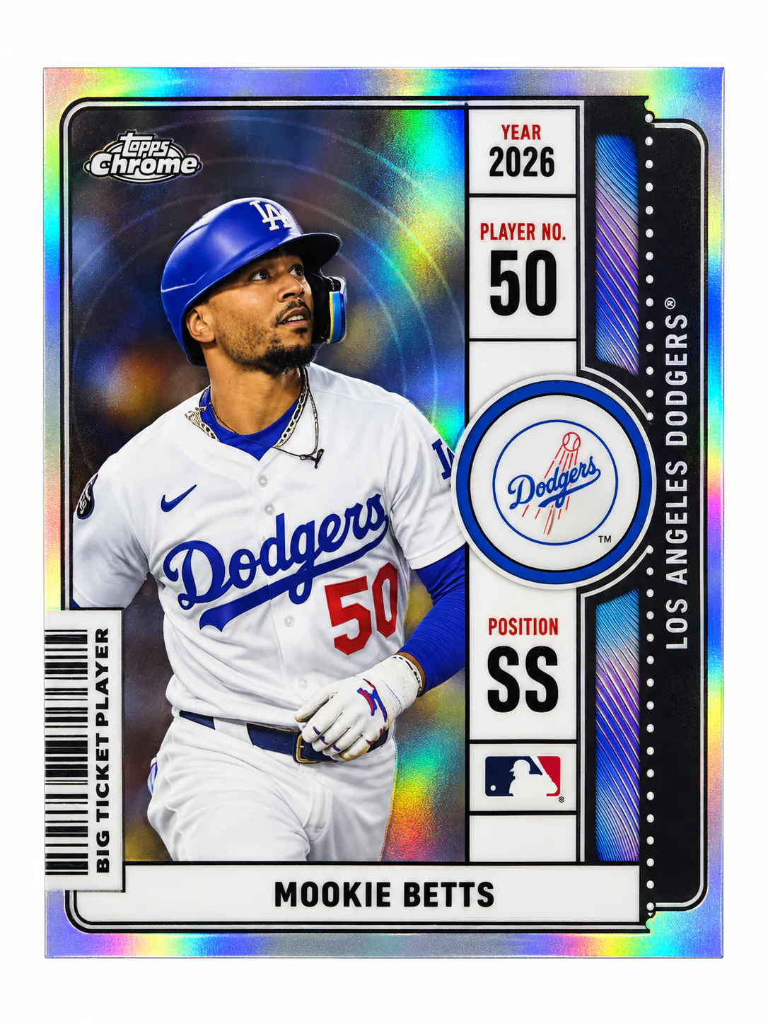 Mookie Betts · Topps Chrome Big Ticket Player