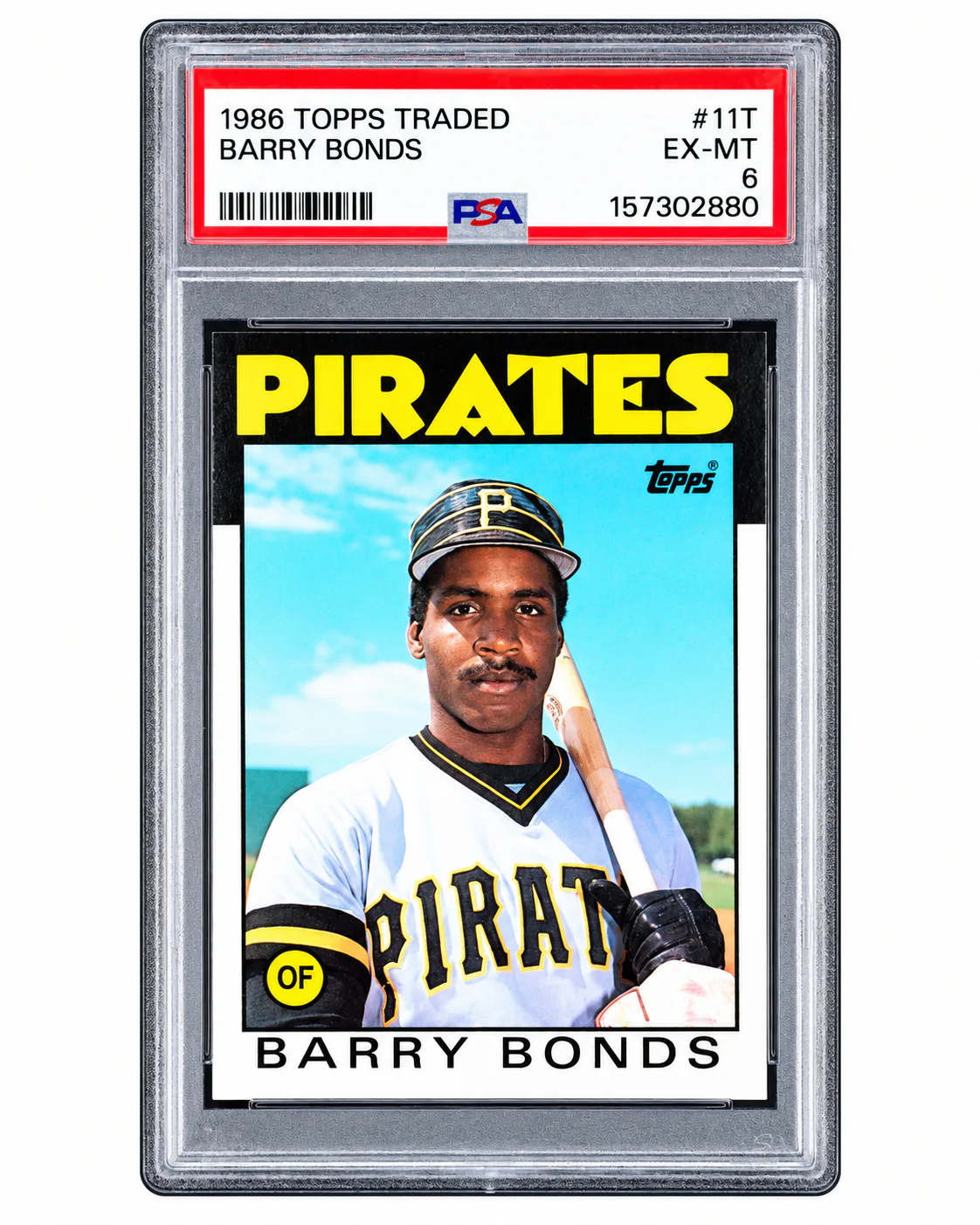 Barry Bonds · Topps Traded · PSA 6