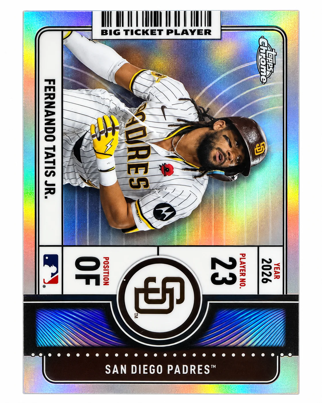 Fernando Tatis Jr. · Topps Chrome Big Ticket Player