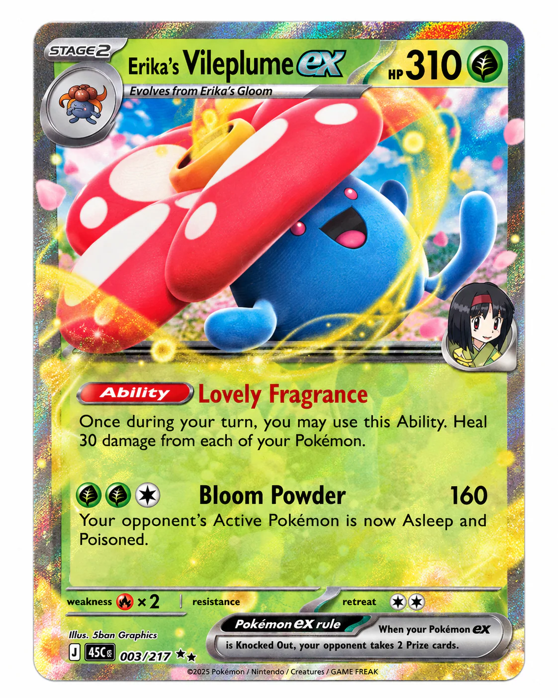 Erika’s Vileplume ex · Pokémon