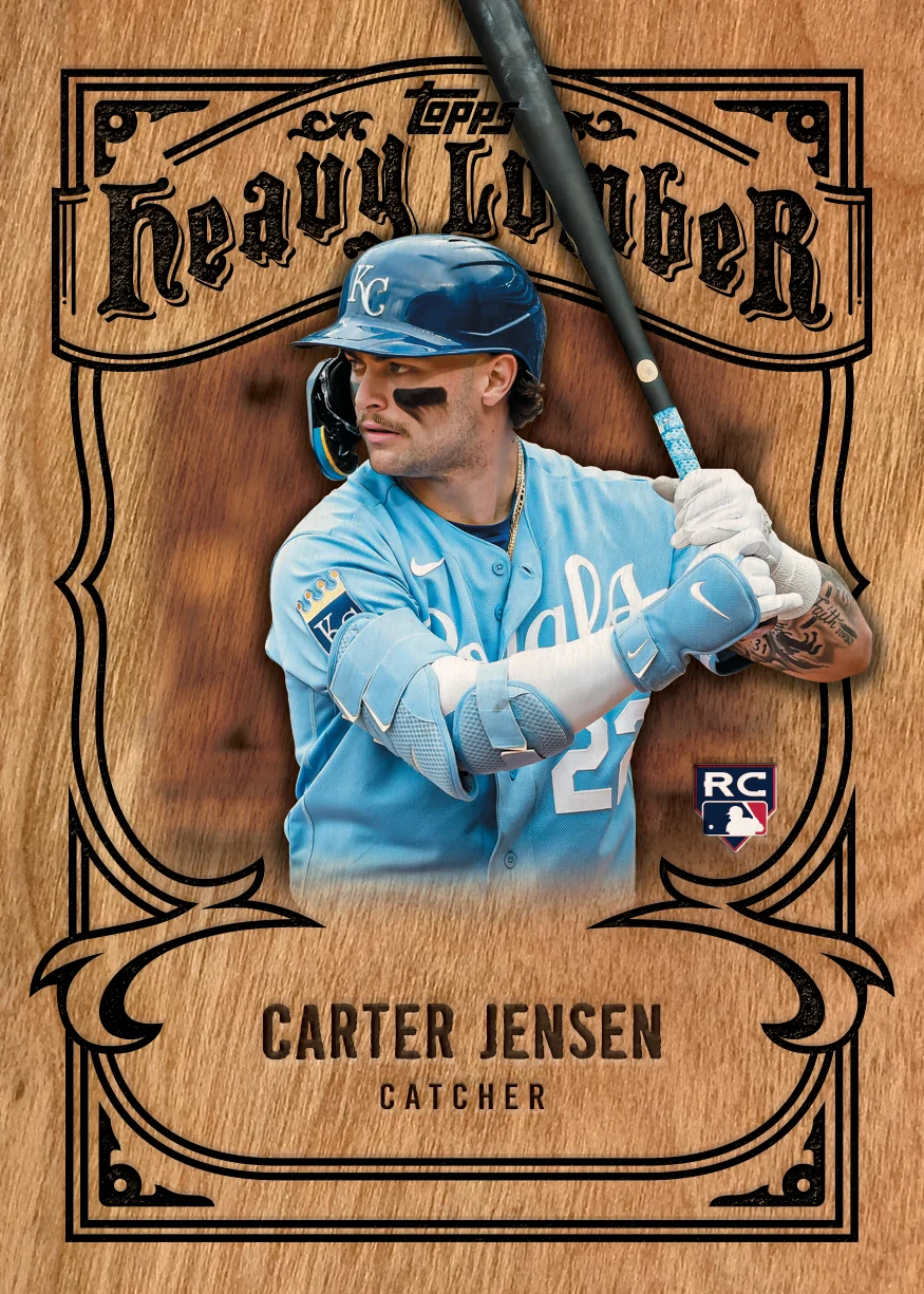 Carter Jensen · Heavy Lumber illustrative sample card