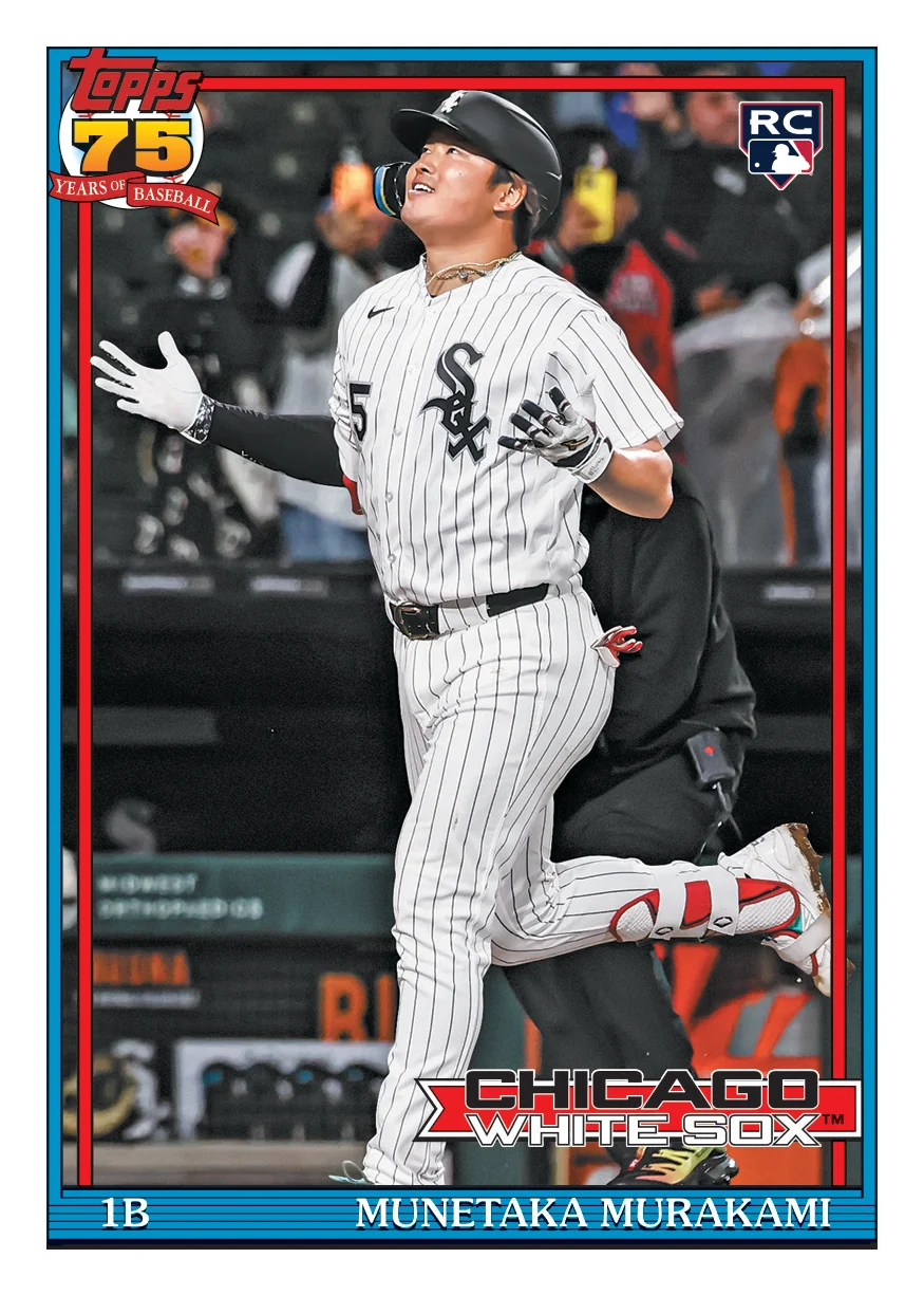 Munetaka Murakami · 1991 Topps illustrative sample card