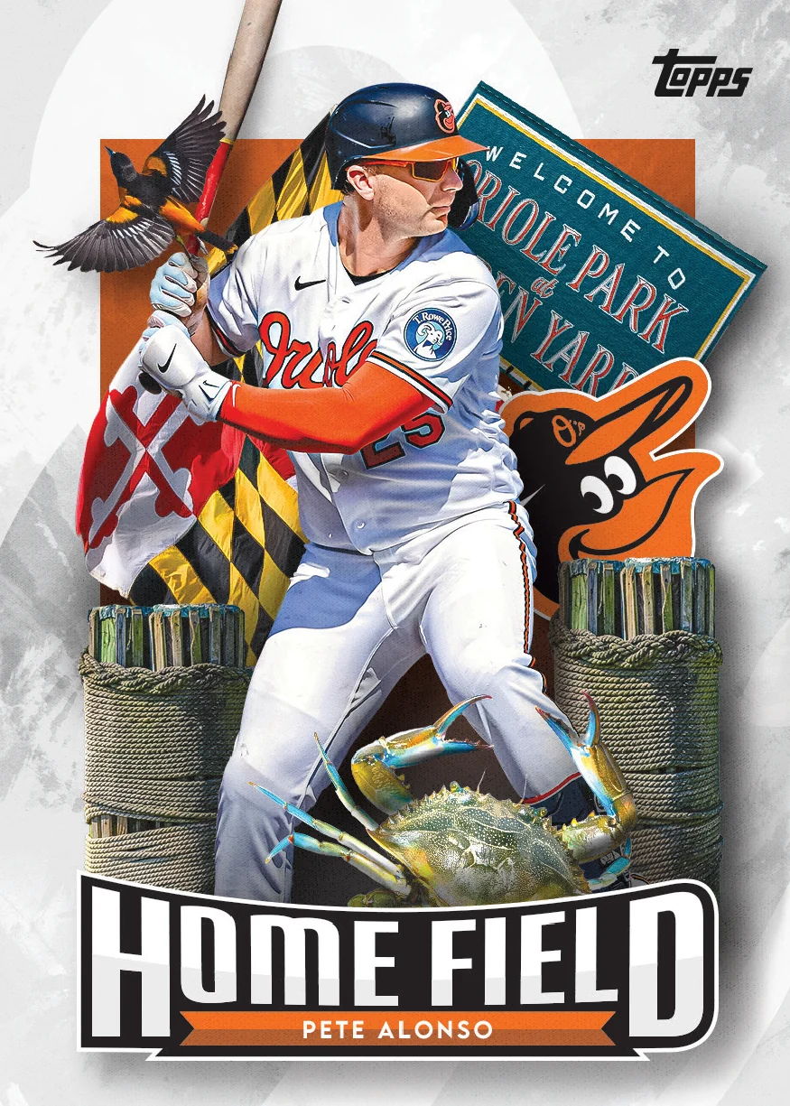 Pete Alonso · Home Field illustrative sample card